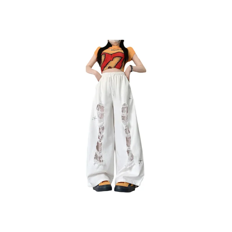 GOSO Casual Pants Women's White-0