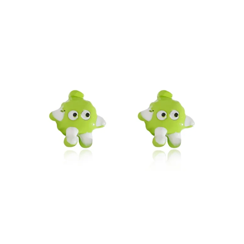 Inkopper Acrylic Stud Earrings Women's-0