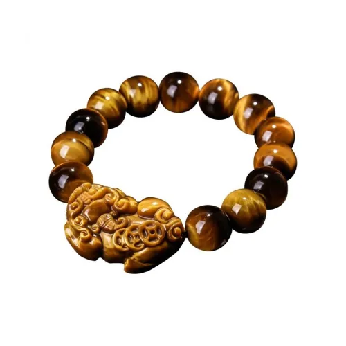 FUO Tiger's Eye Stone Bracelets Men's