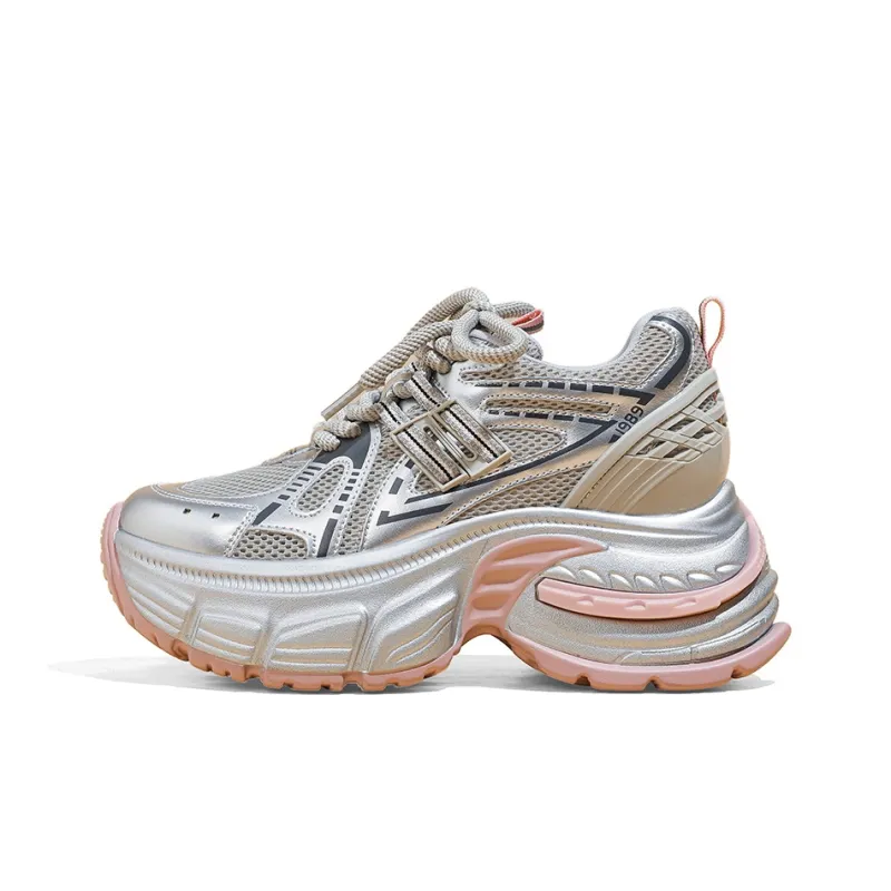 A Poinsettia Princess Chunky Sneakers Women's-0