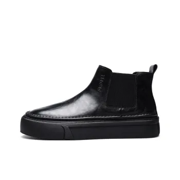 D FUSE SCANDINAVIA Short Chelsea Boots Men's Black