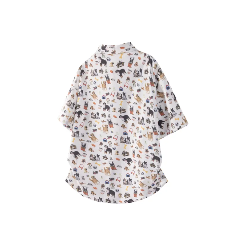 Être Par Lee Shirts Unisex Puppy White-1