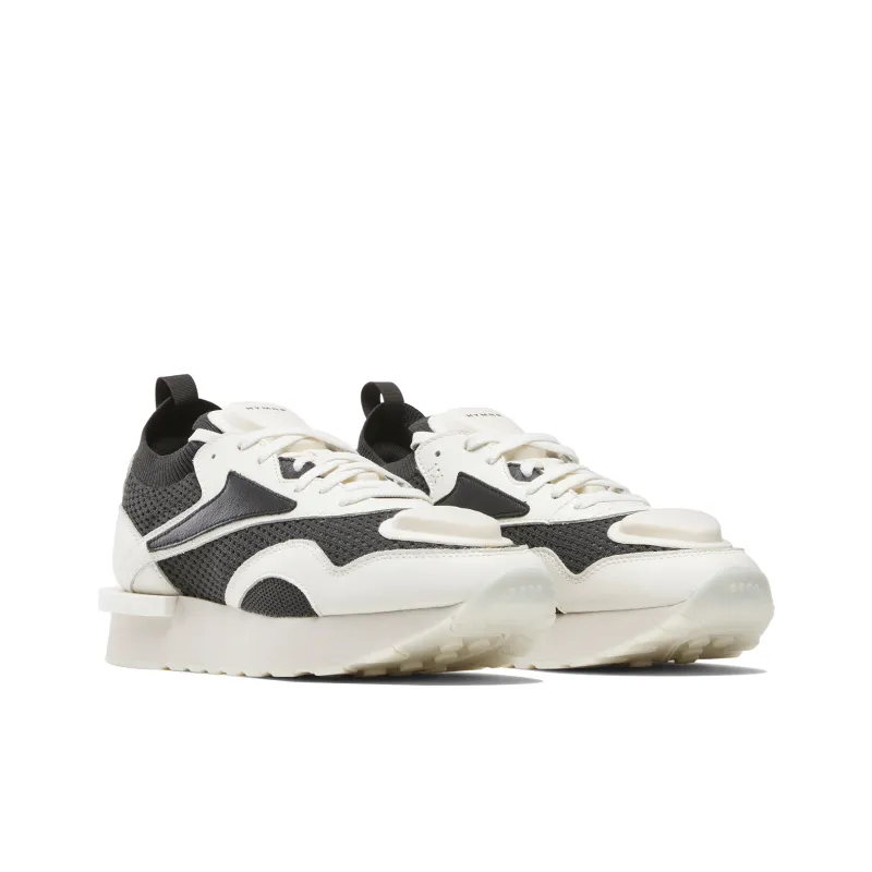 Reebok Classic Leather Nylon Plus Hymne White Black-1