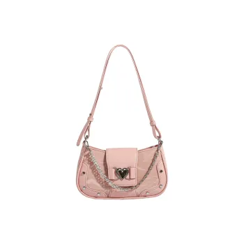 DCLOUD PU Shoulder Bag, Handbag, Shoulder Bag Regular Women's Pink