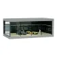 Car Showroom Scenario with Lights-Black[Doll and Model Cars Not Included]