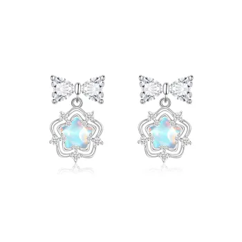 Huaying S925 Silver Earrings Women's