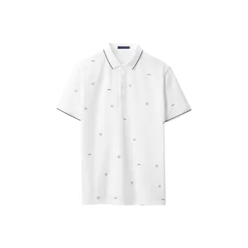 ARTSDON Polo Shirts Men White