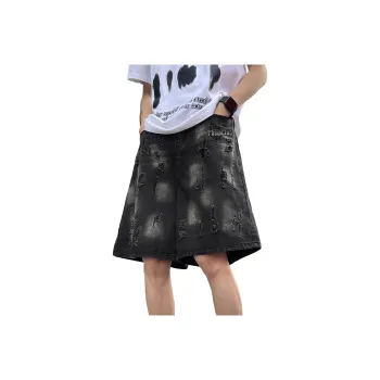 TBSM Denim Shorts Unisex Black