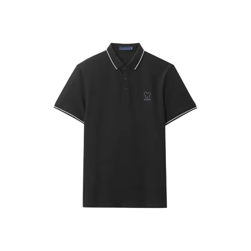 ARTSDON Polo Shirts Men Black-0