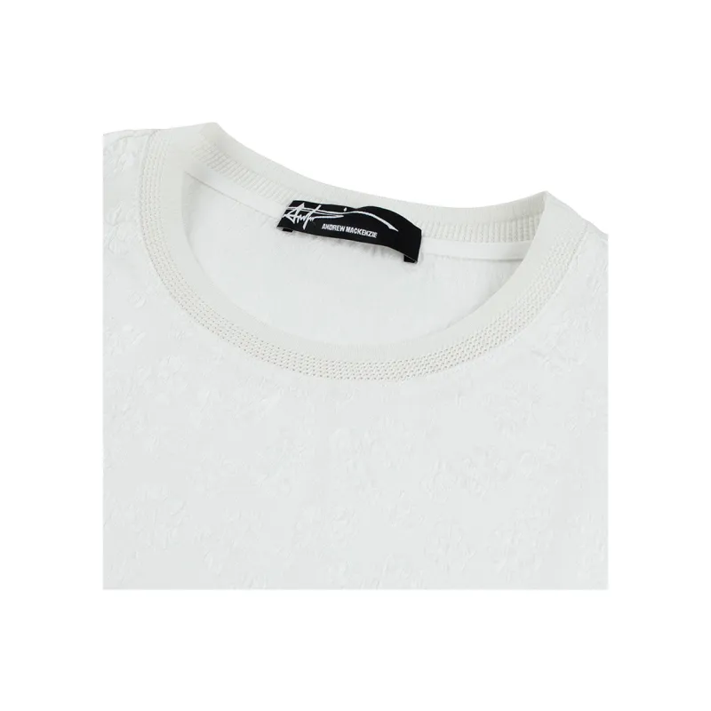 ANDREW MACKENZIE T Shirts Men White-2