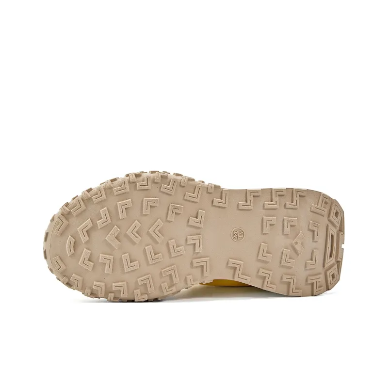 La Chapelle Wear resistant, Lightweight, Breathable, And Non slip. Low Top Casual Shoes Women's Lemon-4