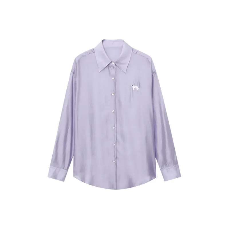 CHARM PICK Shirts Women's Lilac-0