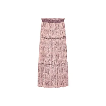 ZARA Casual Long Skirts Women's Multicolor