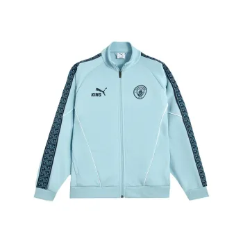 PUMA MCFCAnthem KING Jacket Men's Light Blue