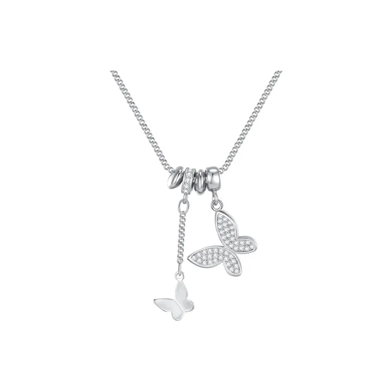 Ascending S925 Silver Necklaces Women's-0