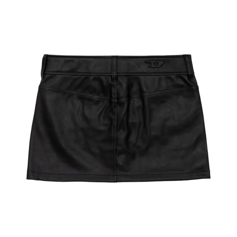 DIESEL Leather Short Skirts Women's-1