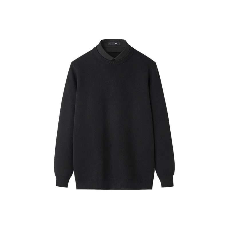 HLA Knitwear Men Black 06-0