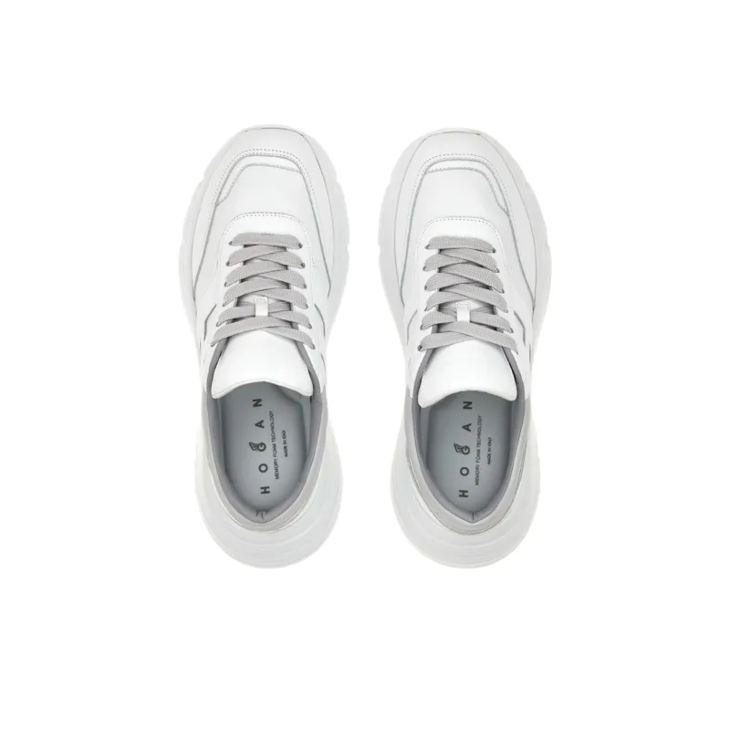 HOGAN Low Top Casual Shoes Women's White-3