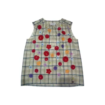 CHANEL 20C Pre Spring Vacation Collection Tank Top Women's Beige