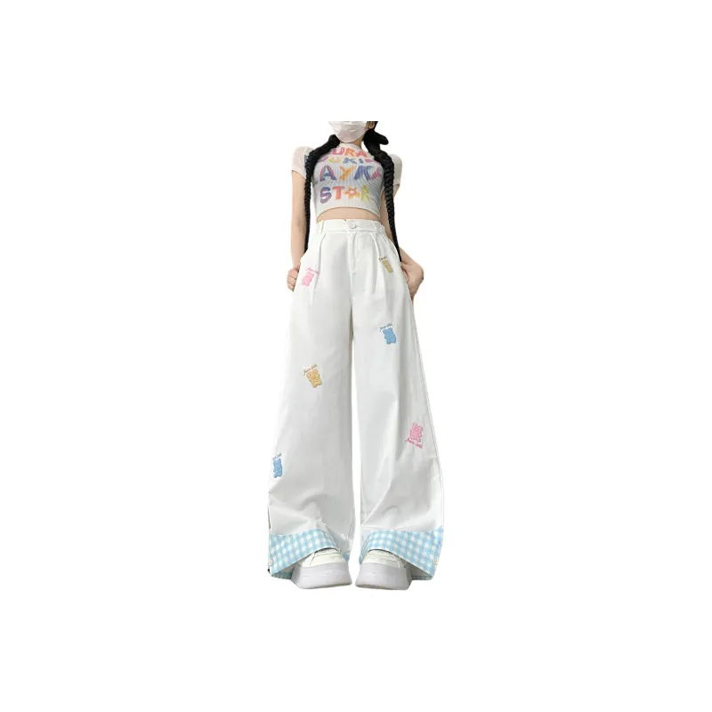 GOSO Casual Pants Women's White-0