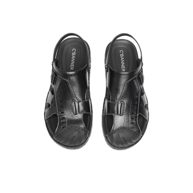 C°BANNER Beach Sandals Men's Black-2