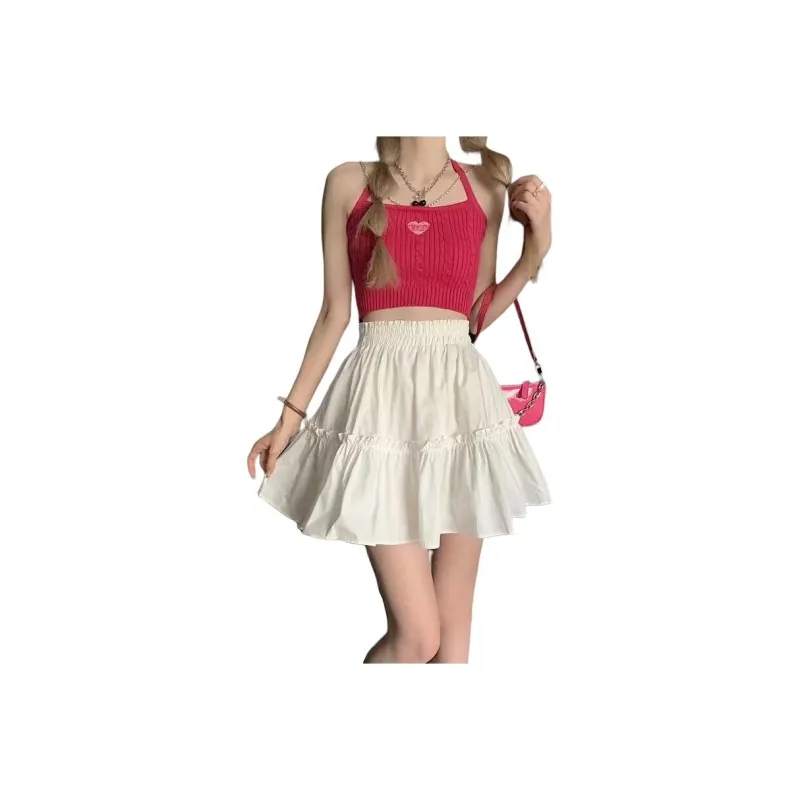 Gentle Welcome Casual Short Skirts Women's-0