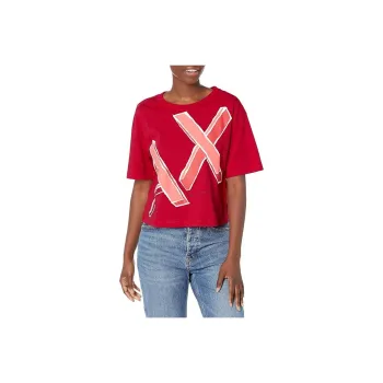 ARMANI EXCHANGEAE T Shirt Women's Red