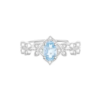 Lao Feng Xiang Natural Topazes Rings Women's
