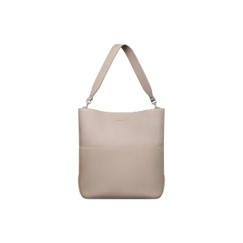 DIOR Calfskin Hobo Bag Shoulder Bag Unisex Beige