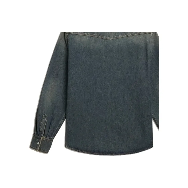 Golden Goose FW24 Denim Jacket Men's Blue-3
