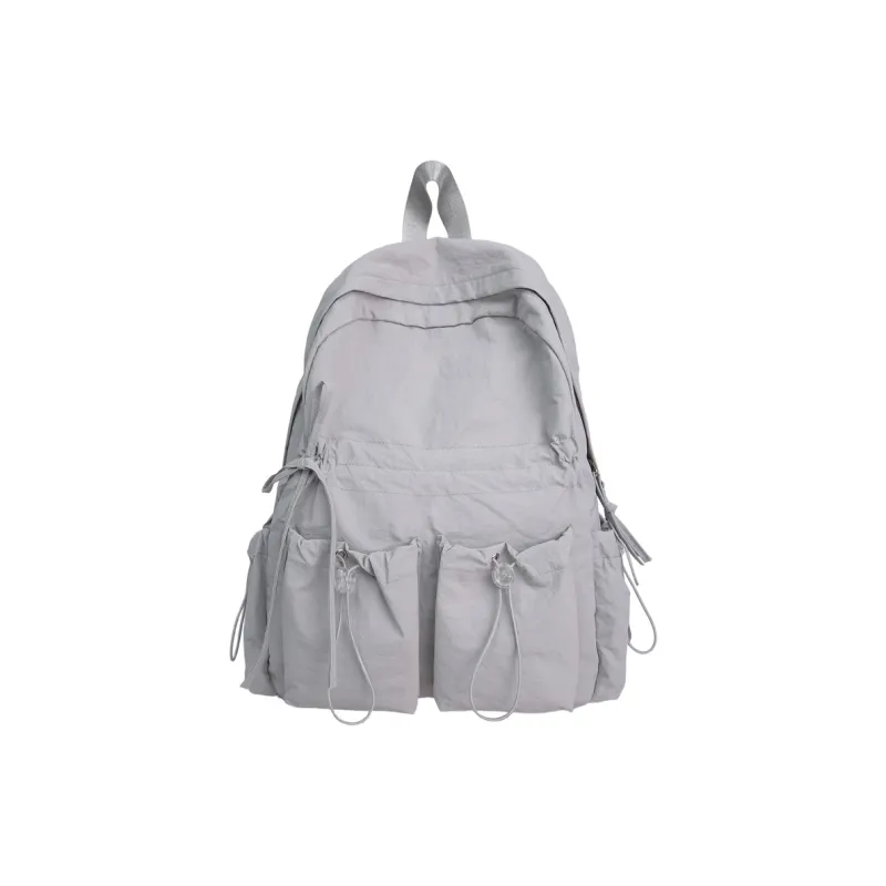 Kewuku Nylon Backpack Unisex Multicolor-4