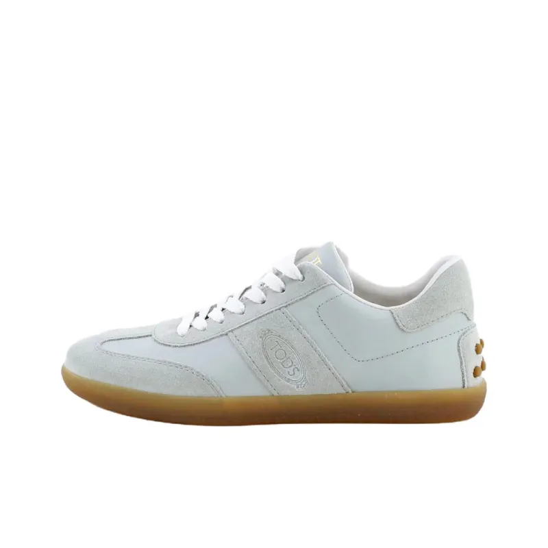 TOD'S Low Top Skateboard Shoes Women's Gray-0