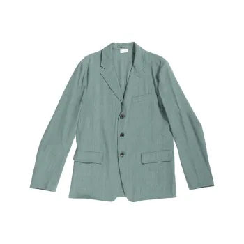 DRIES VAN NOTEN Business Suit Men's Blue Gray