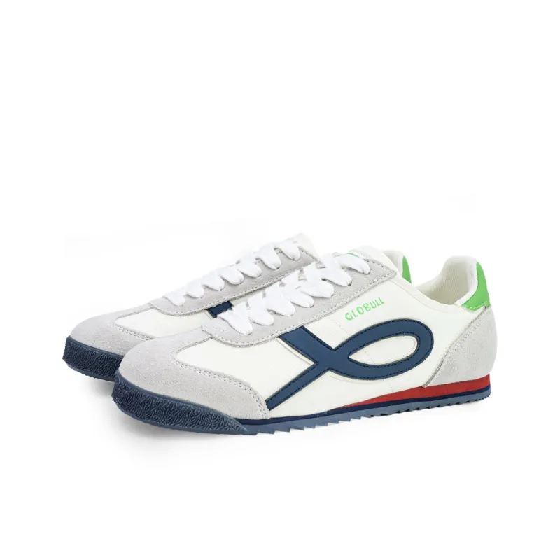 GLO BULL Slip Resistant, Abrasion Resistant, Lightweight Low Top Casual Shoes Unisex Beige Blue Green-2