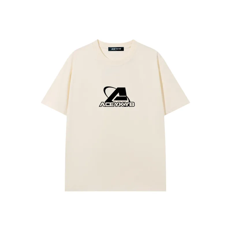 YK&YB T Shirts Unisex Creamy Apricot-0