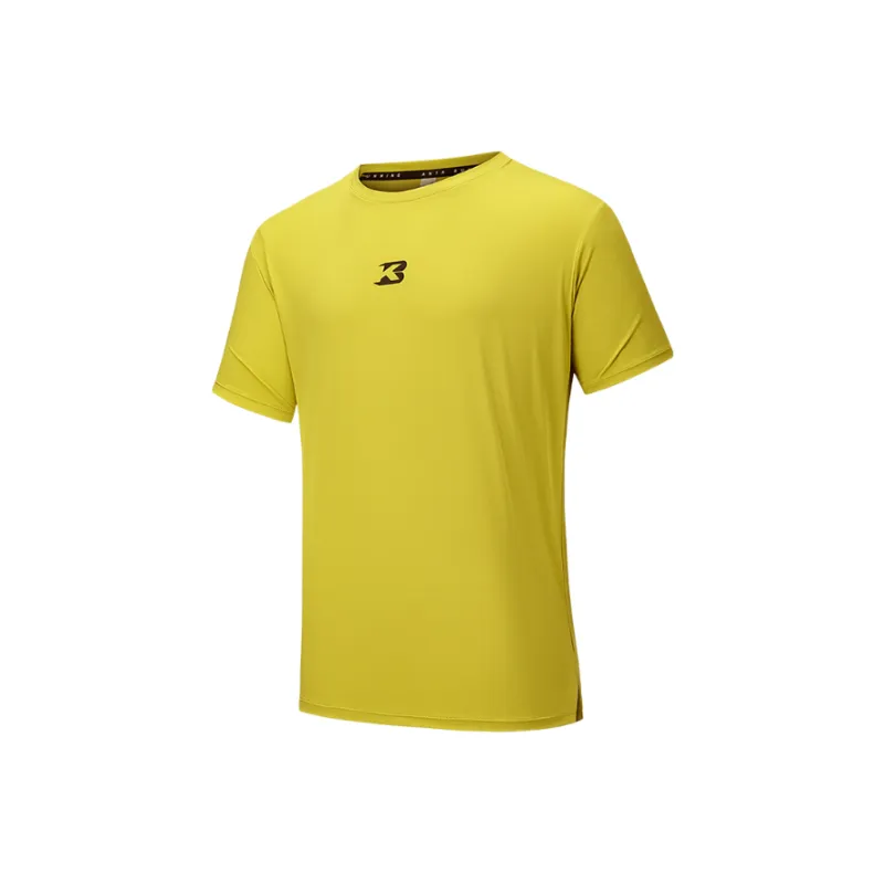 Anta Running Collection T Shirt Men's Textured Green-0