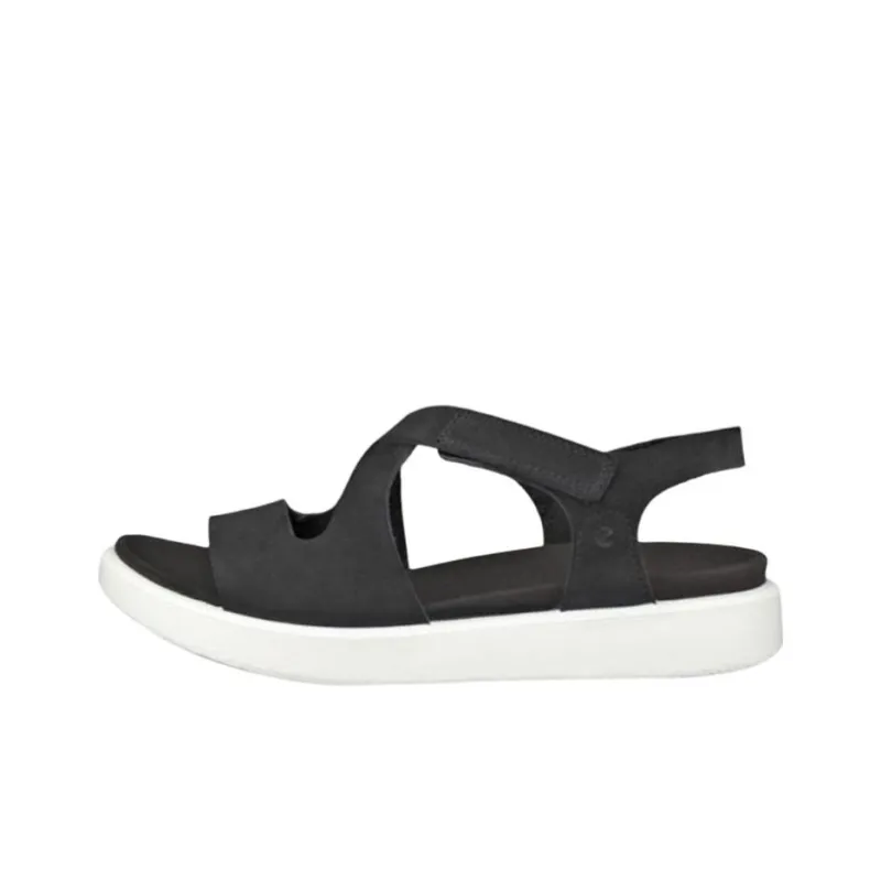 Ecco Flowt One Strap Sandals Women's Black-0