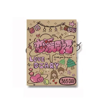 HUIYANHUAYU Black Khaki Album Accordions DIY Folding Book Mechanism 3D Effect Book Planners