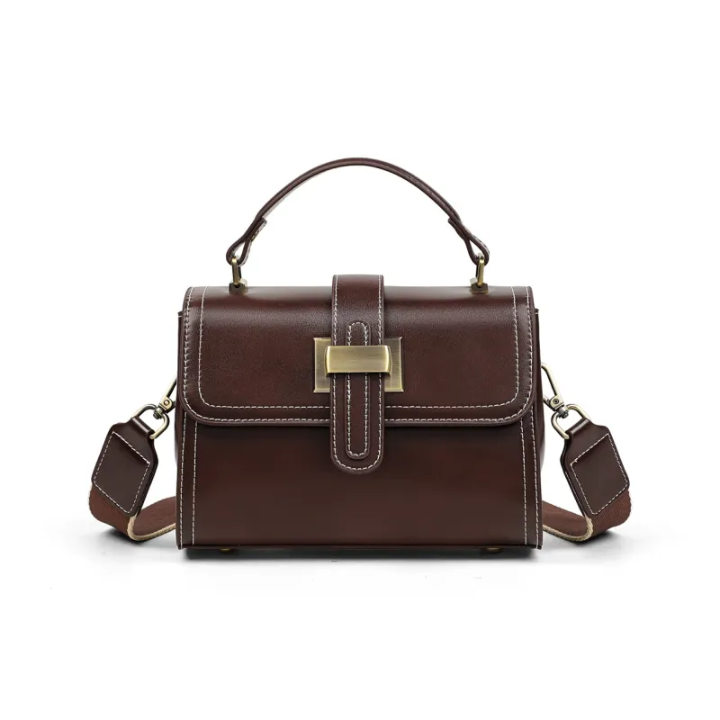 PT'SON Cow Leather Shoulder Bag, Crossbody Bag, Handbag Regular Women's Multicolor-3