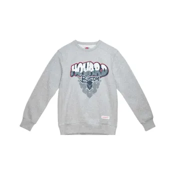 Mitchell & Ness Howard Bison HBCU Sweatshirt Men's Heather Gray