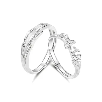 MOREL S999 Fine Silver Rings Unisex