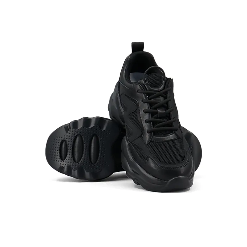 ZSBELLA Anti Slip And Wear Resistant Height Increasing Low Top Chunky Sneakers Women's-2
