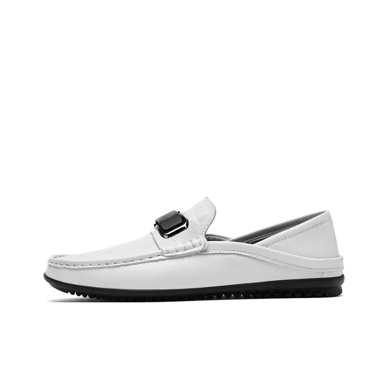 BAGE Gommino Loafers Unisex Blue-0