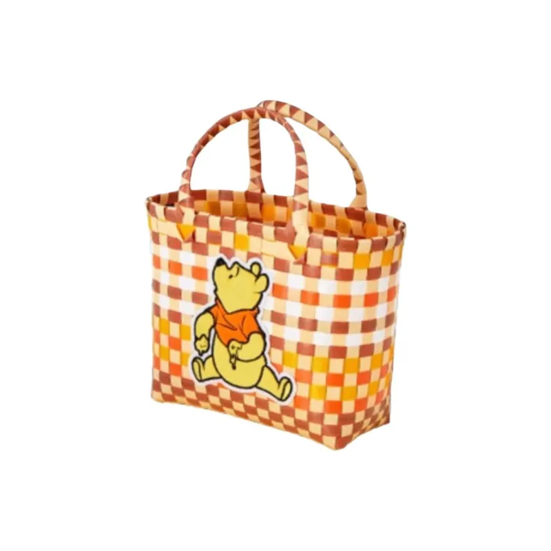Disney Polyester Tote Bag, Shopping Bag, Handbag Women's Orange-1