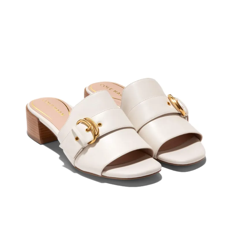 COLE HAAN Rubber Sole Slip Resistant Slide Slippers Women's White-2