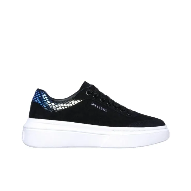 Skechers Cordova Classic Low Top Skateboard Shoes Women's Black-1
