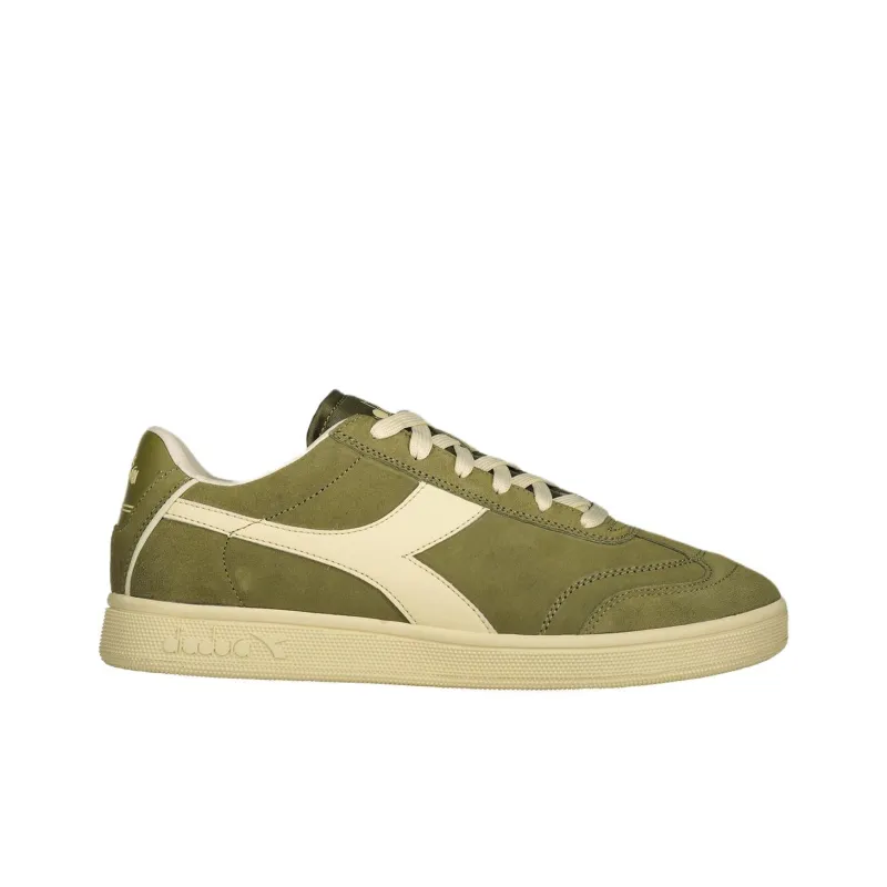 Diadora Anti Slip Wear Resistant Low Top Skateboard Shoes Men's Green-1