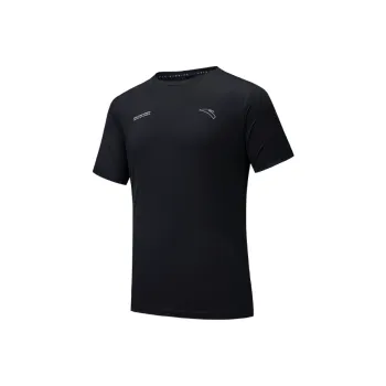 Anta Running Collection T Shirt Men's Basic Black