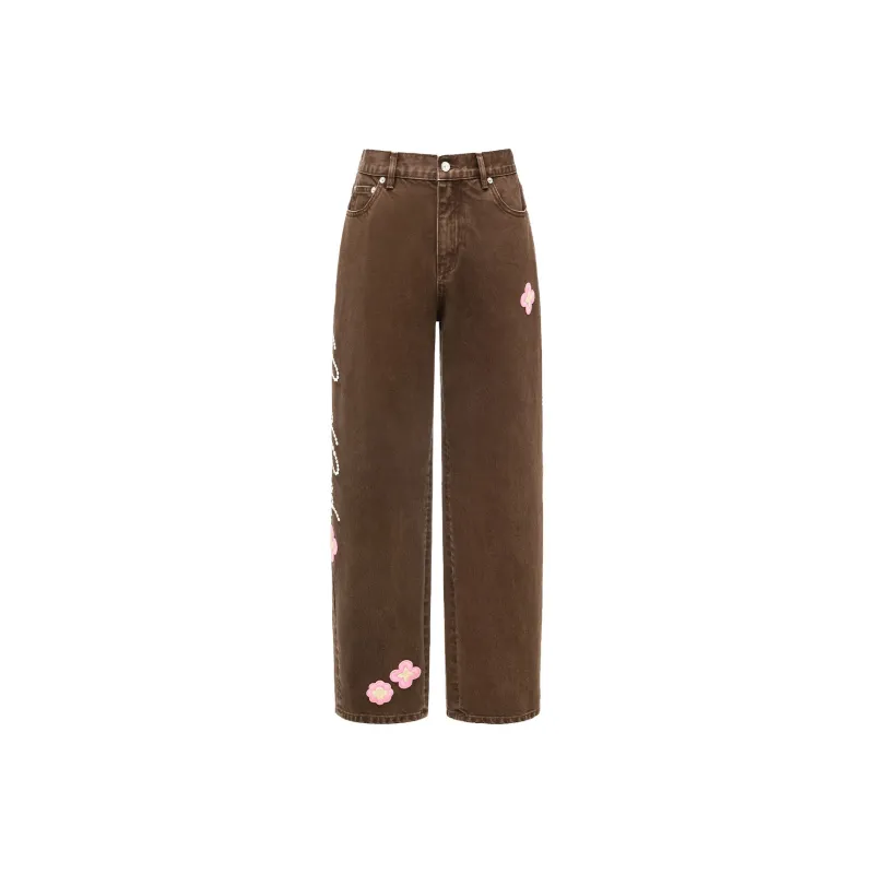 GOOD Jeans Unisex Brown-0
