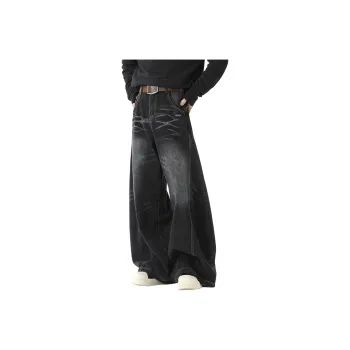 Double Dealer Jeans Unisex Black